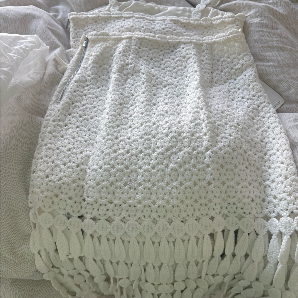 SAYLOR White Crochet Eloie Set - Picture 9 of 10